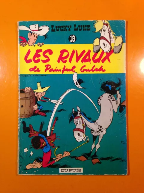 Morris/Goscinny : Lucky Luke T19 : Les Rivaux De Painful Gulch!