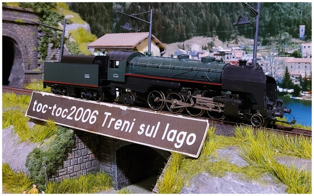 LIMA SNCF LOCOMOTIVE A VAPEUR FUEL 141 R 1097 VERTE (D'occasion) à