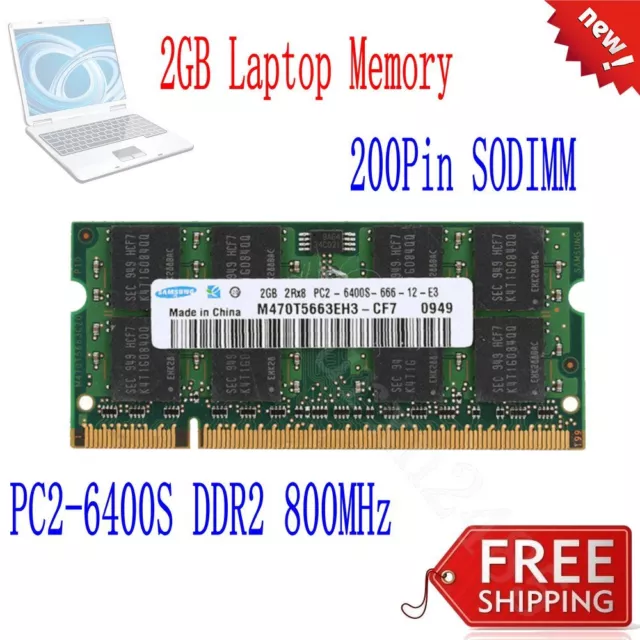 2Go Module Dell Latitude E4200 E5400 E5500 E6400 E6500 D630 XT portable RAM FR