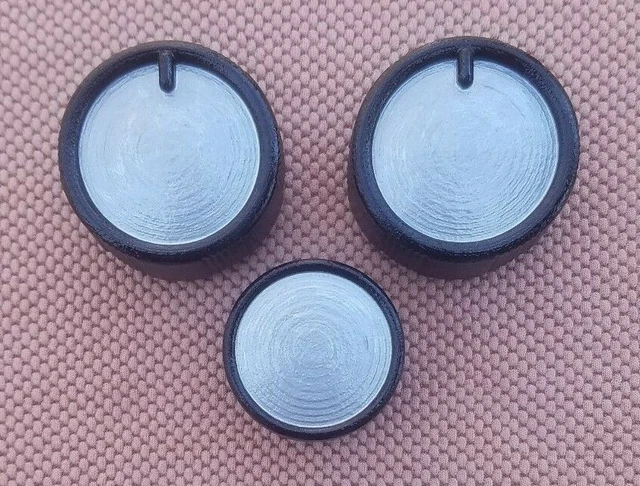 Bosch Thermador CT230 Oven Control Knobs – 2 White Knobs – 14-37-389 Replacement