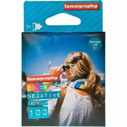 Lomography 100 120 - 3 Pack Colour Negative