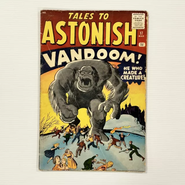 Tales to Astonish #17 1961 GD/VG Pence Copy