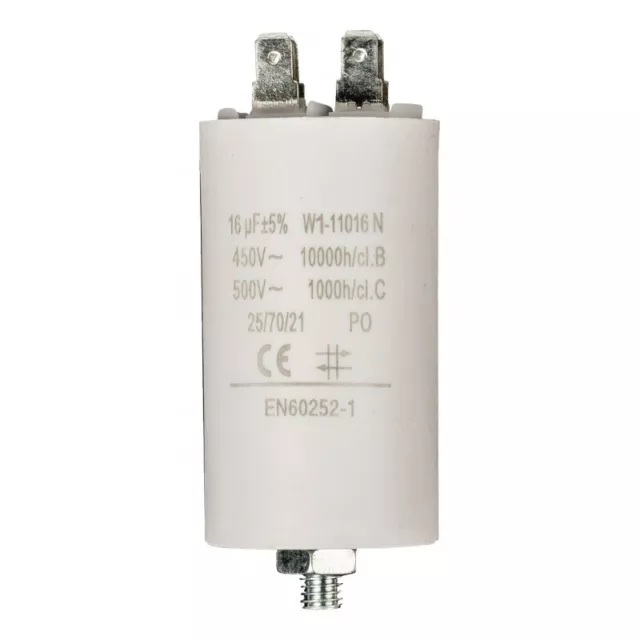 FIXAPART Condensateur 16.0uf / 450 v à Cosses Condo 16mf