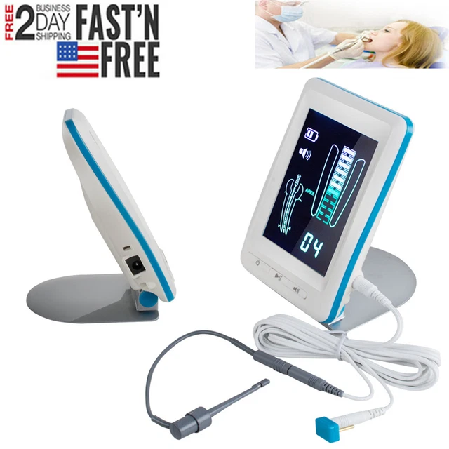Dental Endodontic Apex Locator Root Canal Finder Meter 4.5" Color LCD Screen FDA