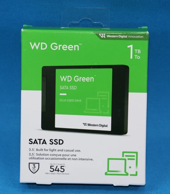 WD GREEN 1TB SATA SSD WDS100T3G0A-00BJG0 2.5