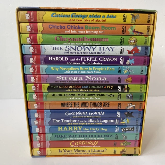 TREASURY OF 100 Storybook Classics : 16 DVDs Box Set