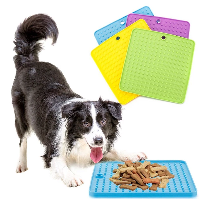 Pet Supplies Slow Food Mat Feeding Lick Pad Slow Feeder Bowls Dog Feeders