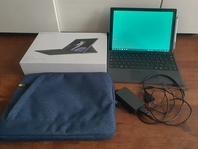Microsoft Surface Pro 1796 Intel Core i5 128GB 4GB RAM Tablet Wi-Fi Silber 7300U