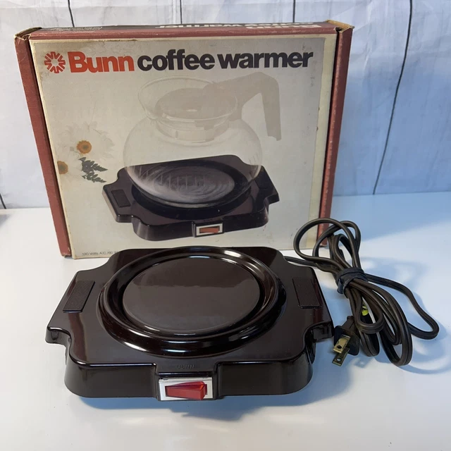 Vtg Bunn-O-Matic Electric Warming Plate Coffee Pot Warmer Model BCW Tested