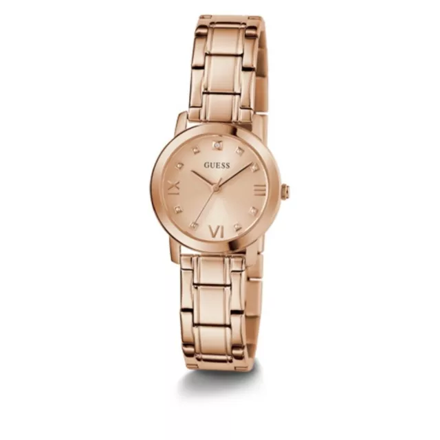 Guess Rose Gold Tone Stainless Steel Women's Watch GW0532L5