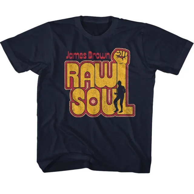 Kids James Brown Raw Soul Music Shirt