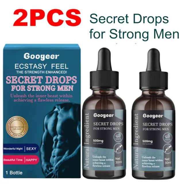 2pcs geheime Tropfen für Männer erhöhen Energie, verbessern Ausdauer DE FAST