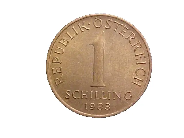 1983 Austria 1 Schilling KM# 2886 - Nice High Grade Collector Coin! c4421xux