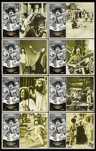 200 Hundred Motels Original 11X14 Lobby Card Set 1971 Frank Azppa Keith Moon Two