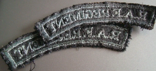 Véritable British Army / RAF Officiers Hausse-Col, Rouge Sur Blanc - Neuf - Foto 9