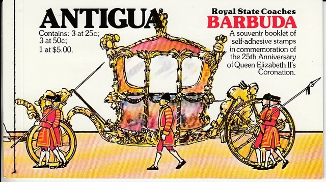 Barbuda 413 - 15 Markenheft Carriage (MNH)