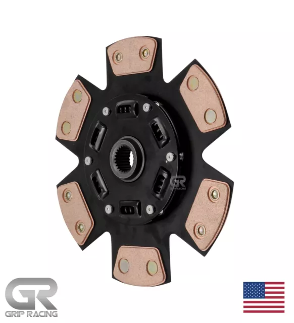 GRIP RACING® STAGE 3 CLUTCH DISC fits 2004-2014 SUBARU WRX STI 2.5L EJ257 6SPD