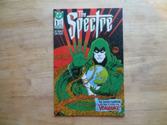 1987 Vintage Dc The Spectre # 1 Gene Colan Art Signed By Mike Kaluta, With Poa