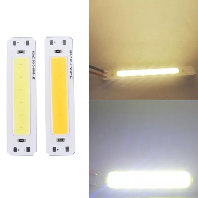 Sorgente luminosa 5 V COB chip bar 2 W luce a strisce per lampade da tavolo fai da te USB pannello LBEL