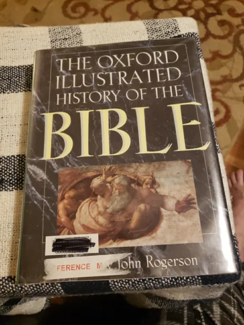 The Oxford Illustrated history of the Bible Hard Cover VERY GOOD