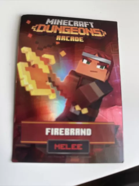 2021 Minecraft Dungeons Arcade Vending Cards Unique Foil Ender