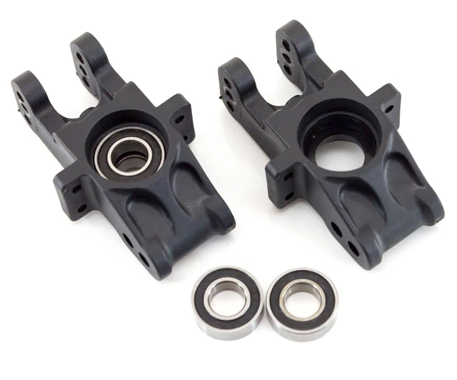 Team Corally Python XP 6S Rear Hub Carriers Uprights with Bearings C-00180-008