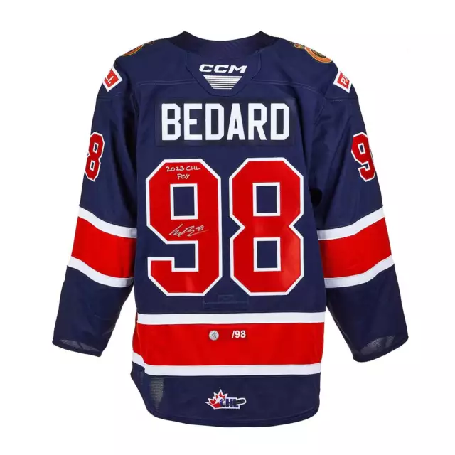 Game-Worn, Signed Bedard Jersey to be Auctioned Online Starting Dec. 5 -  Regina Pats