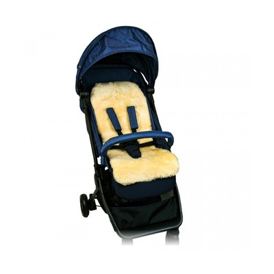 Veritable peau LAINEE dépôt support pour poussette Buggy Berceau Lit Bébé babyfell 