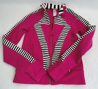 Ivivva by Lululemon Perfect Your Practice Vibrant Pink Jacket - Girls Size 6