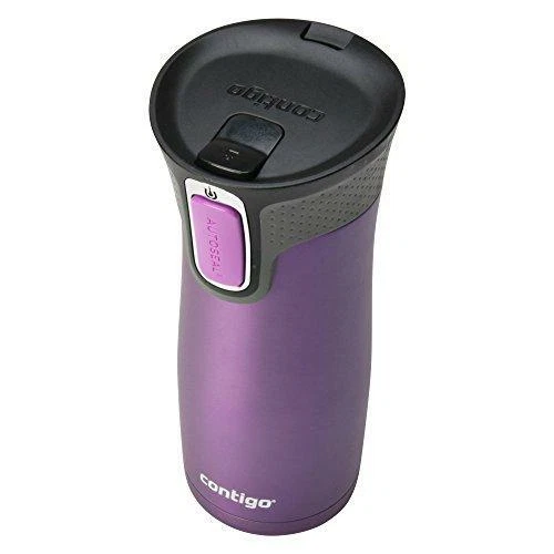 Contigo AUTOSEAL West Loop Stainless Steel Travel Mug, 16 oz, Bright Lavender 3