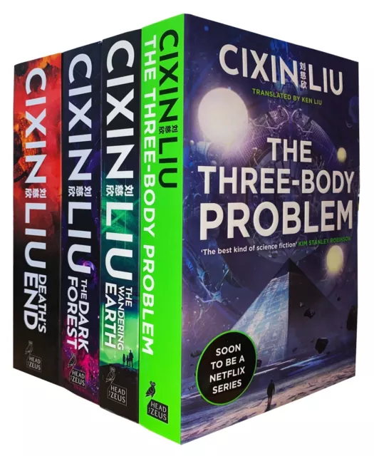 Three Body Problem Series By Cixin Liu 4 Books Collection Set Dark Forest NEW