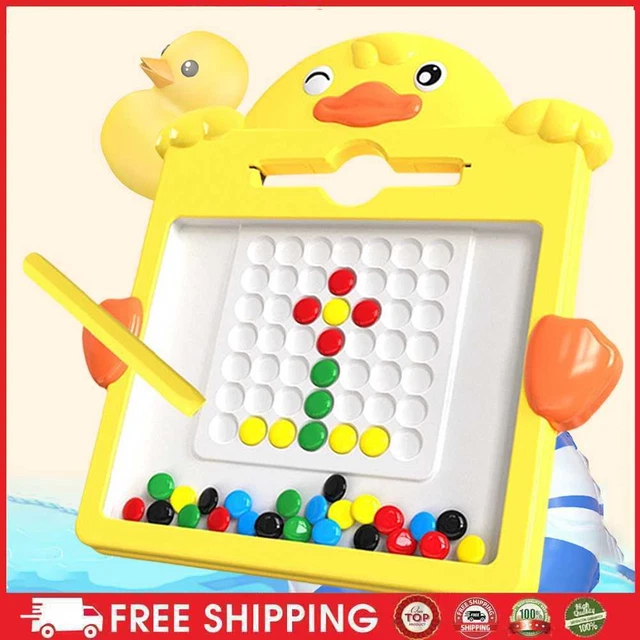 Juguete educativo Montessori de tablero de garabatos grande duradero para niños juguetes (pato mediano)