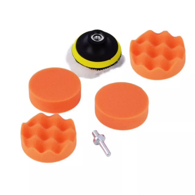 High Gross Buffing Pad Kit Polishing Buffer with Drill Adapter Car