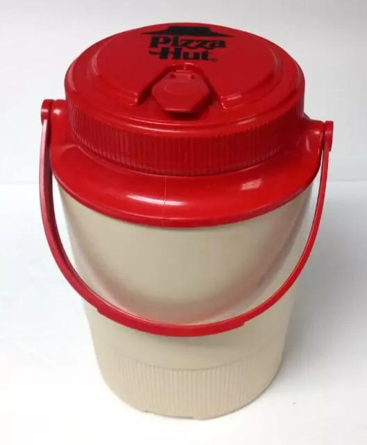 2Vintage Igloo Pizza Hut 1/2 Gallon Water Cooler Jug Thermos w