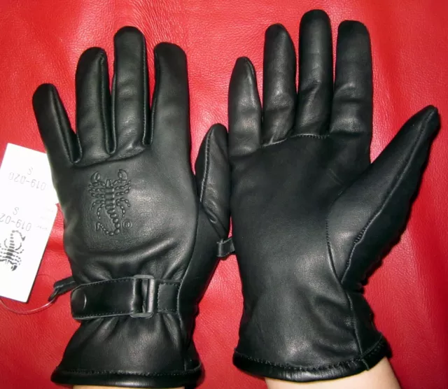 Chopper Handschuh Harley Worker Sommer Motorradhandschuhe Skorpion weich schwarz