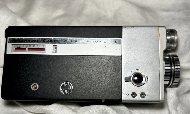 Vintage Cine Canonet 8 Model 45C Canon Bell & Howell - Untested