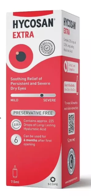 Hycosan Extra Preservative Free new long expiry (571)