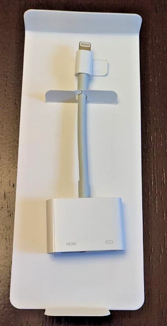 Apple Lightning to Digital AV Cable MD826AM/A AV Adapter - White