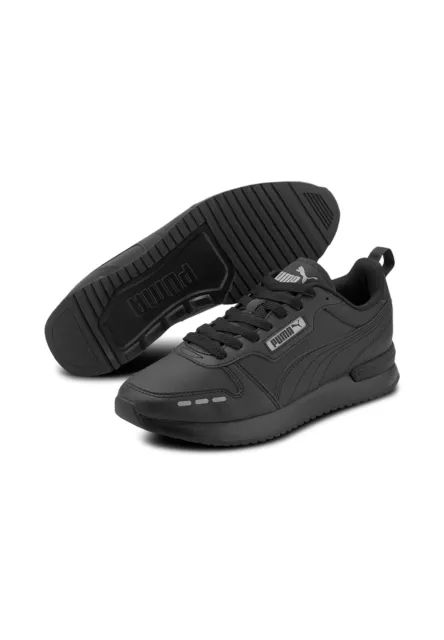 Puma R78 Sl Coureur Unisexe Baskets Chaussures de Course de Sport 374127 01 Noir