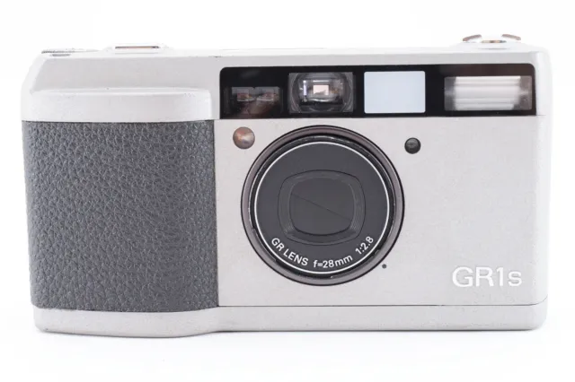 Ricoh GR1s Point & Shoot 35mm Film Camera silver tested from Japan [excellent]