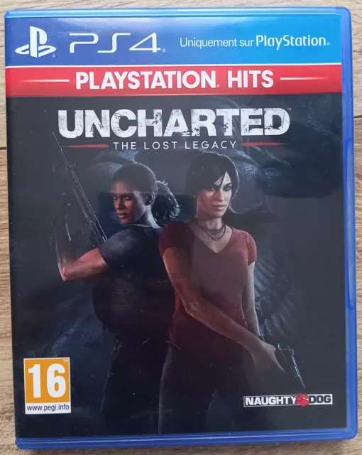 Jeu Ps4 Uncharted The Lost Legacy En Parfait Etat