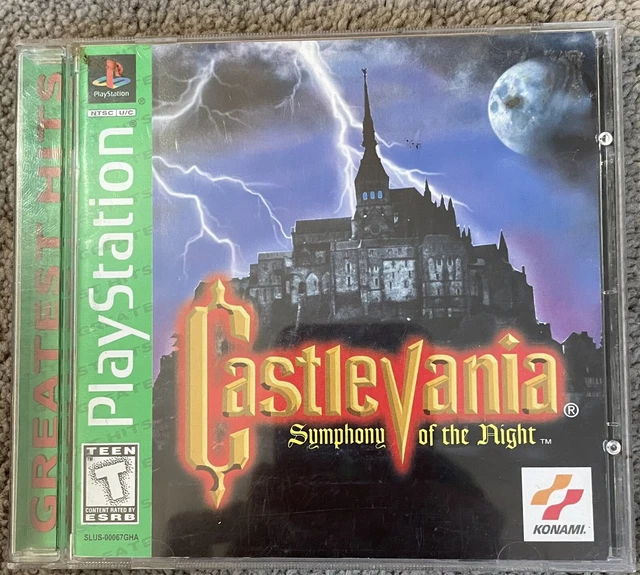 CASTLEVANIA SYMPHONY OF the Night (PS1, 1997) NM Disc Complete CIB