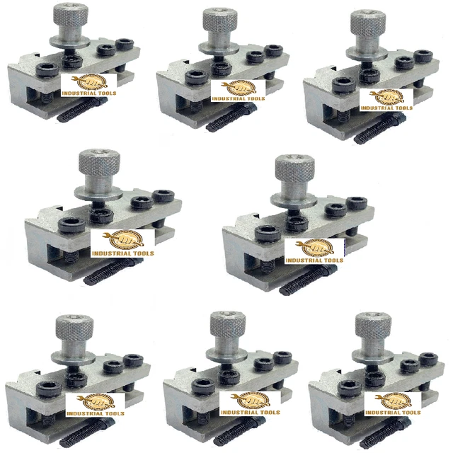 Set De 5 Porte-outils à Changement Rapide T37 Pour Tour ML7 – Avec Clé, Neuf