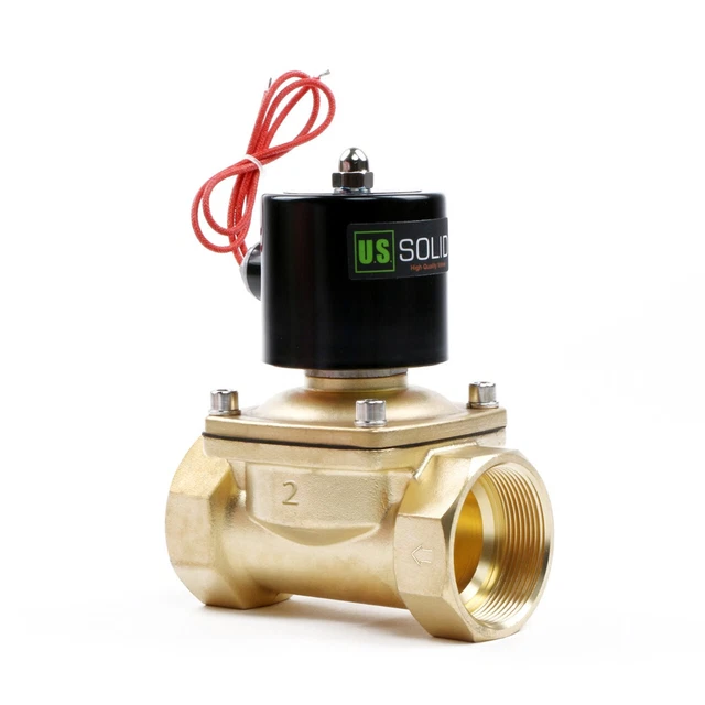 Baomain Electric Solenoid Valve 1 Inch AC 110V Water Air NC