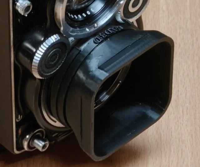 Original Rollei III Pare soleil Rolleiflex Lens hood pour Rolleiflex 2