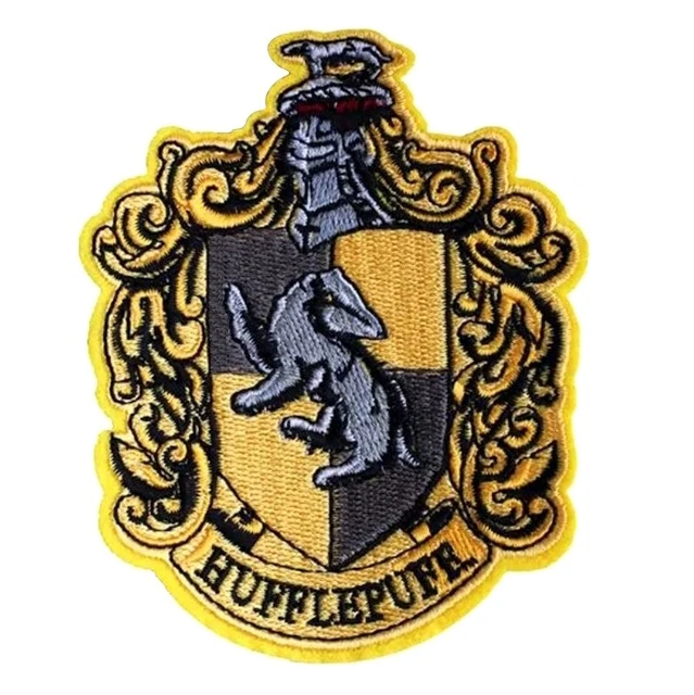PATCH ÉCUSSON THERMOCOLLANT Harry Potter Poufsouffle Hufflepuff (Ref