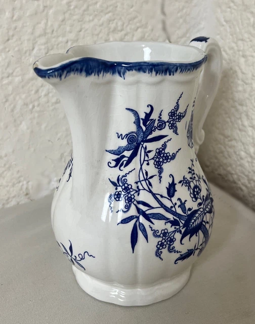Cruche Isotherme Vintage Années 70 – Pichet Décor Floral, Métal, Fait Main