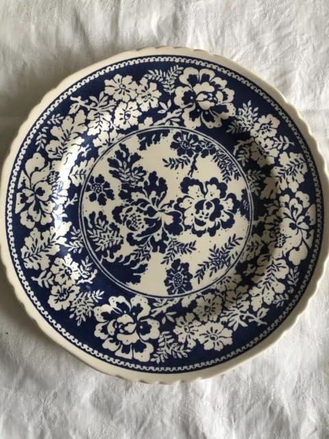 Vintage Masons Ironstone Dinner Plate 27cm Blue Balik 1996