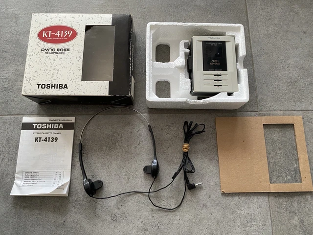 Baladeur k7 tape walkman vintage Toshiba KT-4139 KT 4139 boite testé