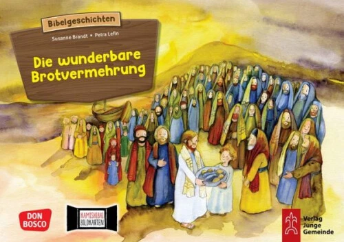 Don Bosco Medien|Die wunderbare Brotvermehrung, Kamishibai Bildkartenset